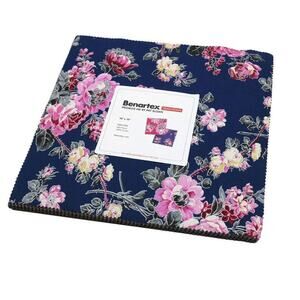 Promise Me Metallic Layer Cake by Pat Sloan for Benartex Traditions 10in Retired